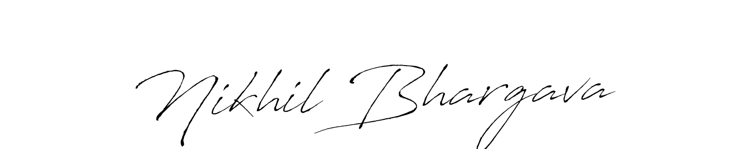 You can use this online signature creator to create a handwritten signature for the name Nikhil Bhargava. This is the best online autograph maker. Nikhil Bhargava signature style 6 images and pictures png