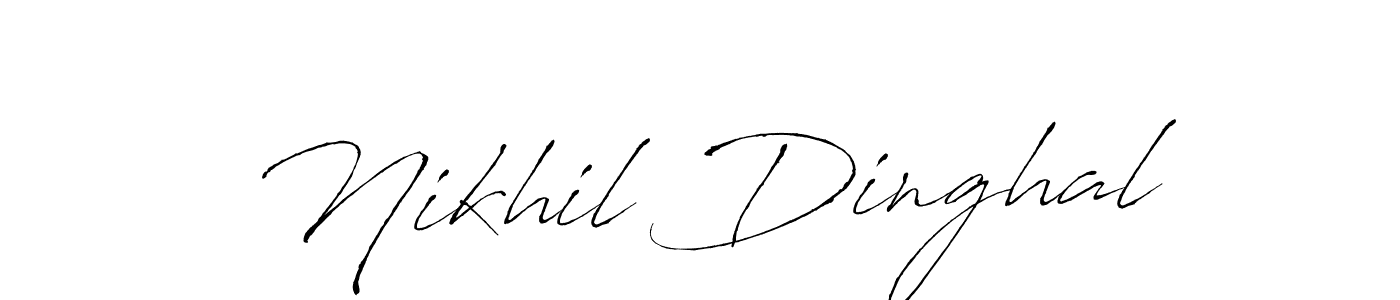 See photos of Nikhil Dinghal official signature by Spectra . Check more albums & portfolios. Read reviews & check more about Antro_Vectra font. Nikhil Dinghal signature style 6 images and pictures png