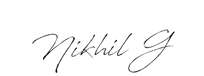 See photos of Nikhil G official signature by Spectra . Check more albums & portfolios. Read reviews & check more about Antro_Vectra font. Nikhil G signature style 6 images and pictures png