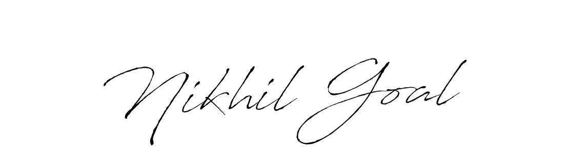 You can use this online signature creator to create a handwritten signature for the name Nikhil Goal. This is the best online autograph maker. Nikhil Goal signature style 6 images and pictures png