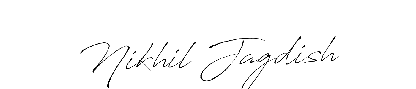 Similarly Antro_Vectra is the best handwritten signature design. Signature creator online .You can use it as an online autograph creator for name Nikhil Jagdish. Nikhil Jagdish signature style 6 images and pictures png