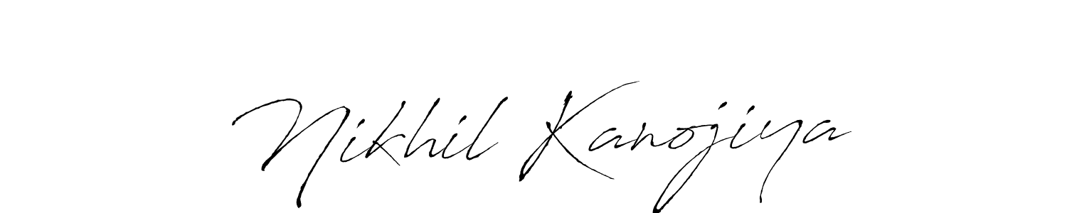 This is the best signature style for the Nikhil Kanojiya name. Also you like these signature font (Antro_Vectra). Mix name signature. Nikhil Kanojiya signature style 6 images and pictures png