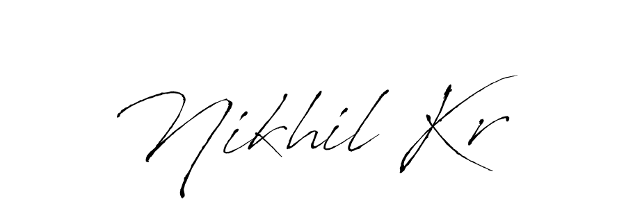 Once you've used our free online signature maker to create your best signature Antro_Vectra style, it's time to enjoy all of the benefits that Nikhil Kr name signing documents. Nikhil Kr signature style 6 images and pictures png