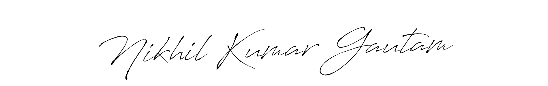 Once you've used our free online signature maker to create your best signature Antro_Vectra style, it's time to enjoy all of the benefits that Nikhil Kumar Gautam name signing documents. Nikhil Kumar Gautam signature style 6 images and pictures png