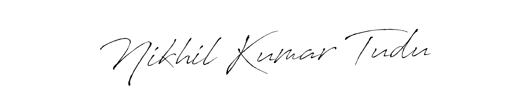 It looks lik you need a new signature style for name Nikhil Kumar Tudu. Design unique handwritten (Antro_Vectra) signature with our free signature maker in just a few clicks. Nikhil Kumar Tudu signature style 6 images and pictures png