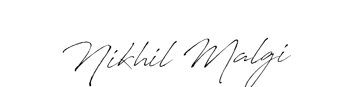 Make a beautiful signature design for name Nikhil Malgi. Use this online signature maker to create a handwritten signature for free. Nikhil Malgi signature style 6 images and pictures png