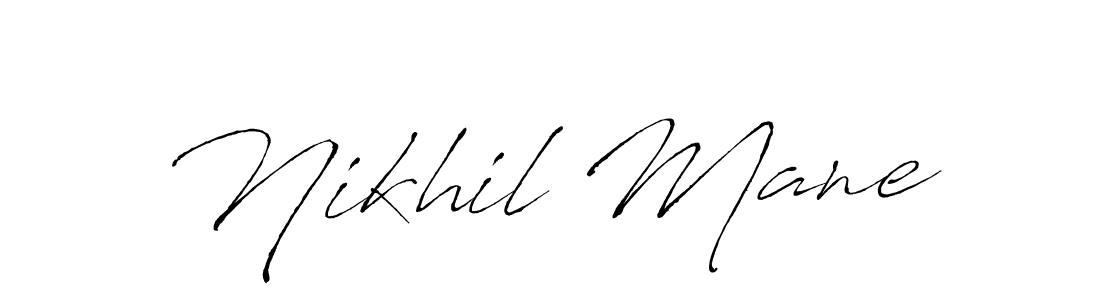 This is the best signature style for the Nikhil Mane name. Also you like these signature font (Antro_Vectra). Mix name signature. Nikhil Mane signature style 6 images and pictures png