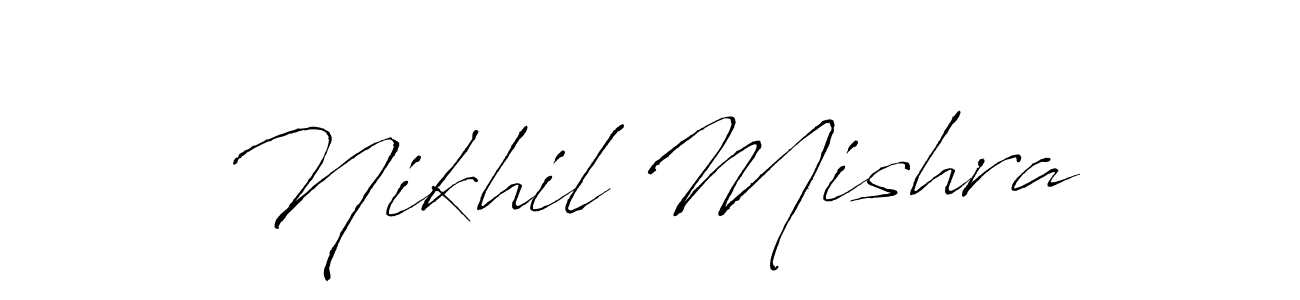 Similarly Antro_Vectra is the best handwritten signature design. Signature creator online .You can use it as an online autograph creator for name Nikhil Mishra. Nikhil Mishra signature style 6 images and pictures png