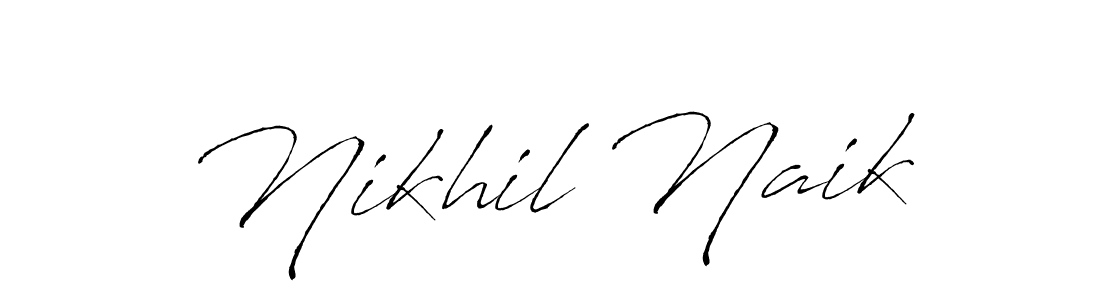 This is the best signature style for the Nikhil Naik name. Also you like these signature font (Antro_Vectra). Mix name signature. Nikhil Naik signature style 6 images and pictures png