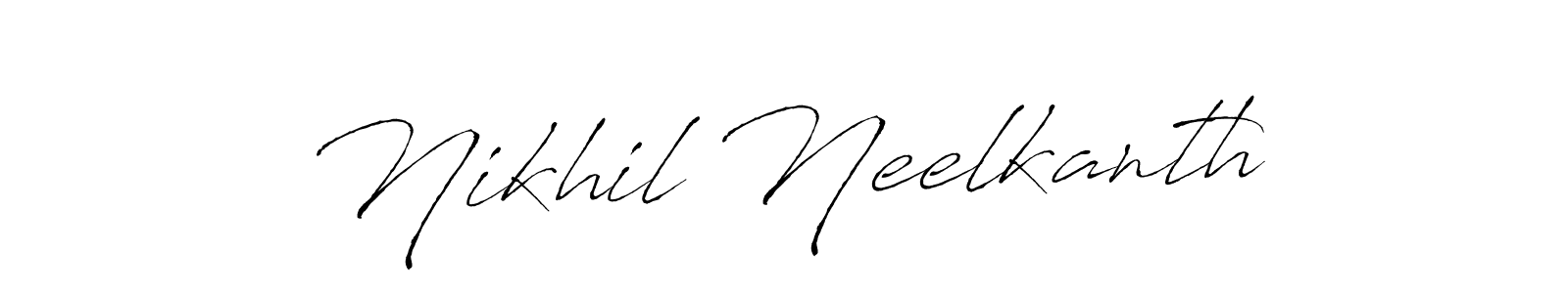 Make a beautiful signature design for name Nikhil Neelkanth. Use this online signature maker to create a handwritten signature for free. Nikhil Neelkanth signature style 6 images and pictures png