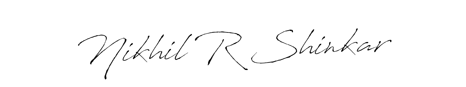 See photos of Nikhil R Shinkar official signature by Spectra . Check more albums & portfolios. Read reviews & check more about Antro_Vectra font. Nikhil R Shinkar signature style 6 images and pictures png