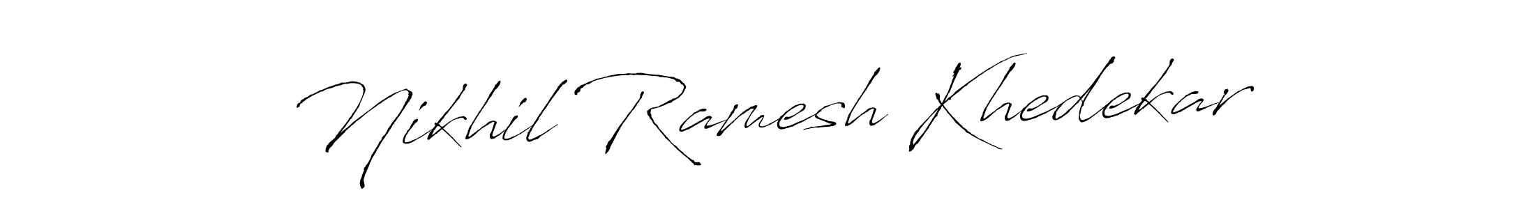 Once you've used our free online signature maker to create your best signature Antro_Vectra style, it's time to enjoy all of the benefits that Nikhil Ramesh Khedekar name signing documents. Nikhil Ramesh Khedekar signature style 6 images and pictures png