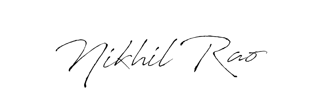 The best way (Antro_Vectra) to make a short signature is to pick only two or three words in your name. The name Nikhil Rao include a total of six letters. For converting this name. Nikhil Rao signature style 6 images and pictures png