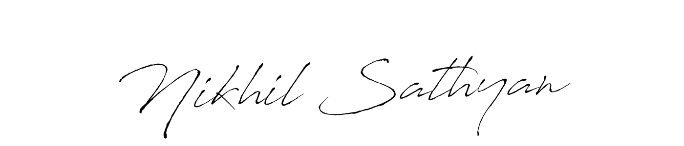 Once you've used our free online signature maker to create your best signature Antro_Vectra style, it's time to enjoy all of the benefits that Nikhil Sathyan name signing documents. Nikhil Sathyan signature style 6 images and pictures png