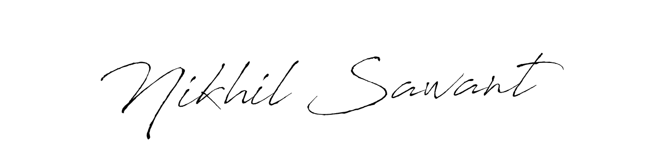 Also You can easily find your signature by using the search form. We will create Nikhil Sawant name handwritten signature images for you free of cost using Antro_Vectra sign style. Nikhil Sawant signature style 6 images and pictures png