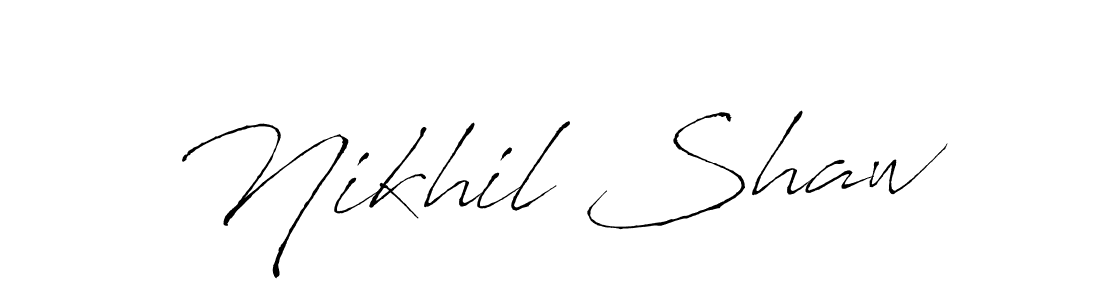 How to Draw Nikhil Shaw signature style? Antro_Vectra is a latest design signature styles for name Nikhil Shaw. Nikhil Shaw signature style 6 images and pictures png