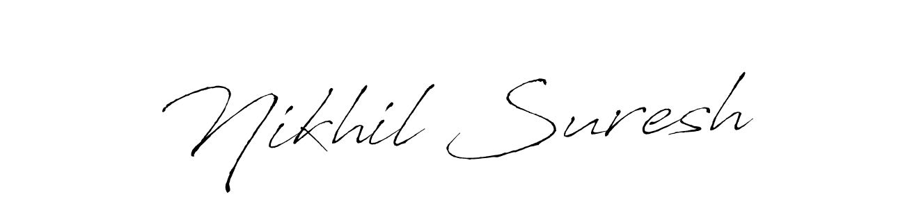 Here are the top 10 professional signature styles for the name Nikhil Suresh. These are the best autograph styles you can use for your name. Nikhil Suresh signature style 6 images and pictures png