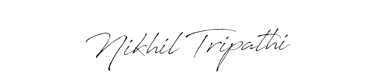 Similarly Antro_Vectra is the best handwritten signature design. Signature creator online .You can use it as an online autograph creator for name Nikhil Tripathi. Nikhil Tripathi signature style 6 images and pictures png