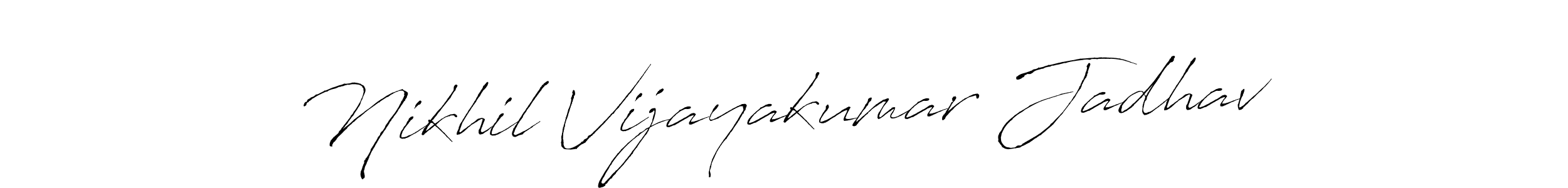 How to Draw Nikhil Vijayakumar Jadhav signature style? Antro_Vectra is a latest design signature styles for name Nikhil Vijayakumar Jadhav. Nikhil Vijayakumar Jadhav signature style 6 images and pictures png