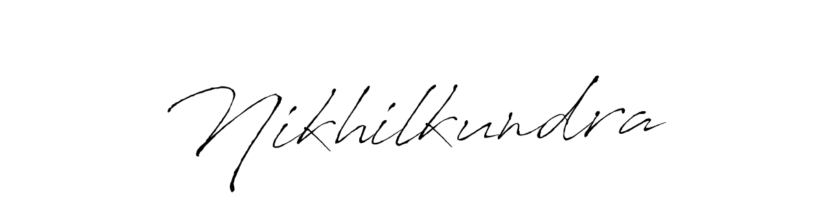 Also we have Nikhilkundra name is the best signature style. Create professional handwritten signature collection using Antro_Vectra autograph style. Nikhilkundra signature style 6 images and pictures png