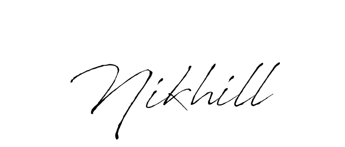 You can use this online signature creator to create a handwritten signature for the name Nikhill. This is the best online autograph maker. Nikhill signature style 6 images and pictures png