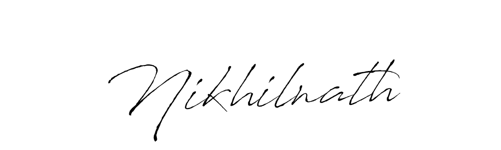 Also we have Nikhilnath name is the best signature style. Create professional handwritten signature collection using Antro_Vectra autograph style. Nikhilnath signature style 6 images and pictures png