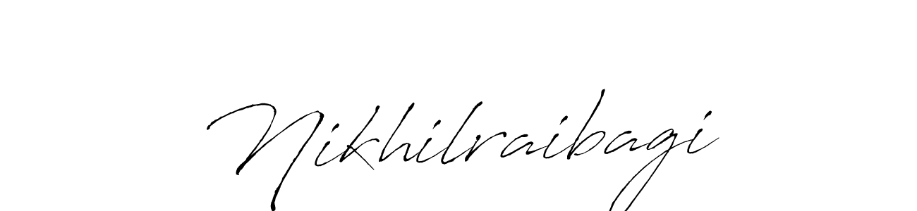 Nikhilraibagi stylish signature style. Best Handwritten Sign (Antro_Vectra) for my name. Handwritten Signature Collection Ideas for my name Nikhilraibagi. Nikhilraibagi signature style 6 images and pictures png