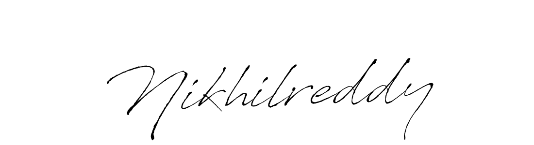 This is the best signature style for the Nikhilreddy name. Also you like these signature font (Antro_Vectra). Mix name signature. Nikhilreddy signature style 6 images and pictures png