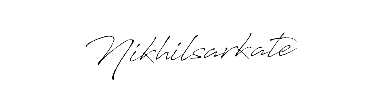 Once you've used our free online signature maker to create your best signature Antro_Vectra style, it's time to enjoy all of the benefits that Nikhilsarkate name signing documents. Nikhilsarkate signature style 6 images and pictures png
