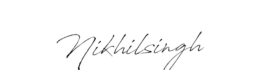 You can use this online signature creator to create a handwritten signature for the name Nikhilsingh. This is the best online autograph maker. Nikhilsingh signature style 6 images and pictures png