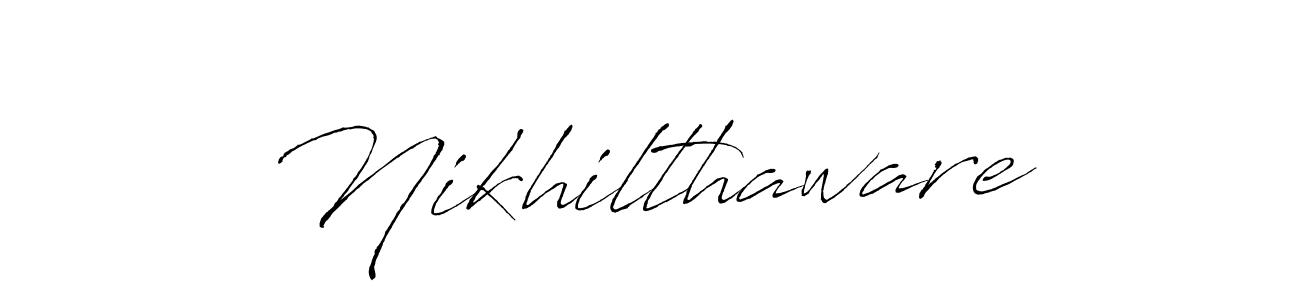 Similarly Antro_Vectra is the best handwritten signature design. Signature creator online .You can use it as an online autograph creator for name Nikhilthaware. Nikhilthaware signature style 6 images and pictures png