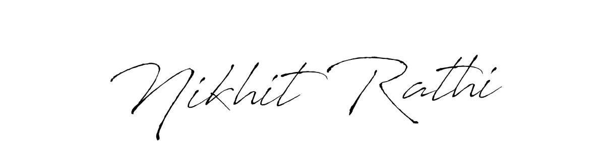 Here are the top 10 professional signature styles for the name Nikhit Rathi. These are the best autograph styles you can use for your name. Nikhit Rathi signature style 6 images and pictures png