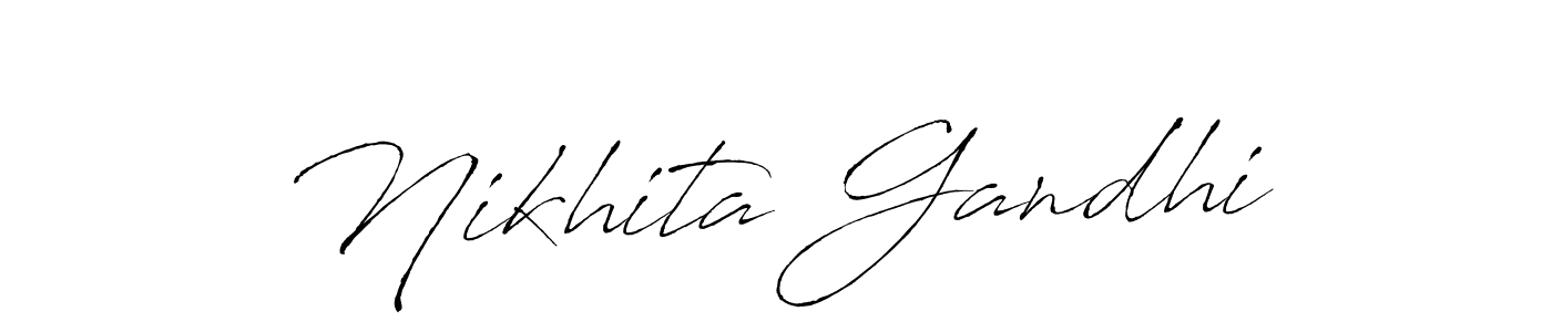 It looks lik you need a new signature style for name Nikhita Gandhi. Design unique handwritten (Antro_Vectra) signature with our free signature maker in just a few clicks. Nikhita Gandhi signature style 6 images and pictures png