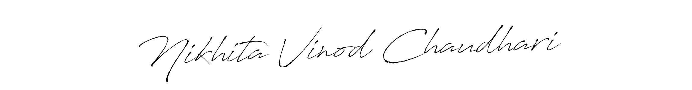 if you are searching for the best signature style for your name Nikhita Vinod Chaudhari. so please give up your signature search. here we have designed multiple signature styles  using Antro_Vectra. Nikhita Vinod Chaudhari signature style 6 images and pictures png