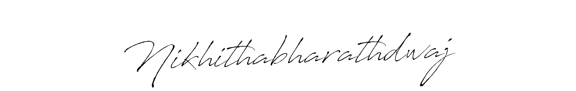 Once you've used our free online signature maker to create your best signature Antro_Vectra style, it's time to enjoy all of the benefits that Nikhithabharathdwaj name signing documents. Nikhithabharathdwaj signature style 6 images and pictures png