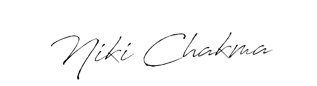 Create a beautiful signature design for name Niki Chakma. With this signature (Antro_Vectra) fonts, you can make a handwritten signature for free. Niki Chakma signature style 6 images and pictures png