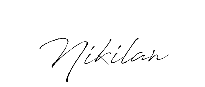 Once you've used our free online signature maker to create your best signature Antro_Vectra style, it's time to enjoy all of the benefits that Nikilan name signing documents. Nikilan signature style 6 images and pictures png