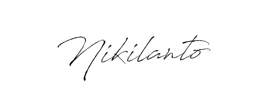 This is the best signature style for the Nikilanto name. Also you like these signature font (Antro_Vectra). Mix name signature. Nikilanto signature style 6 images and pictures png