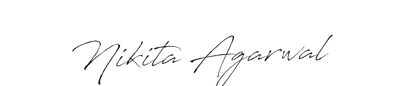 It looks lik you need a new signature style for name Nikita Agarwal. Design unique handwritten (Antro_Vectra) signature with our free signature maker in just a few clicks. Nikita Agarwal signature style 6 images and pictures png