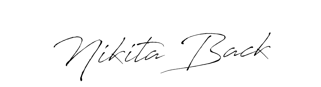 The best way (Antro_Vectra) to make a short signature is to pick only two or three words in your name. The name Nikita Back include a total of six letters. For converting this name. Nikita Back signature style 6 images and pictures png