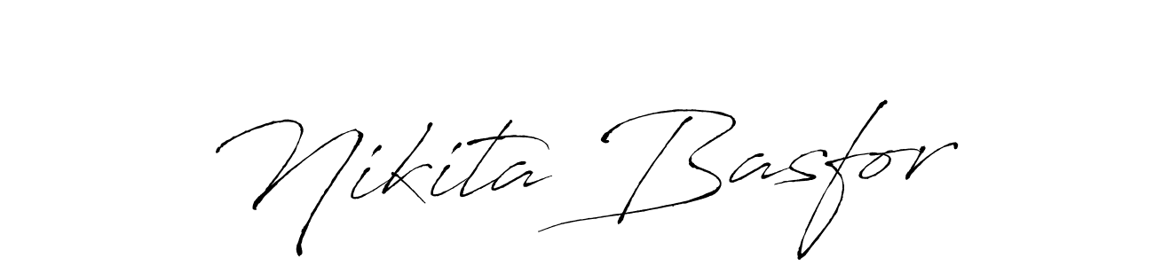 Also You can easily find your signature by using the search form. We will create Nikita Basfor name handwritten signature images for you free of cost using Antro_Vectra sign style. Nikita Basfor signature style 6 images and pictures png