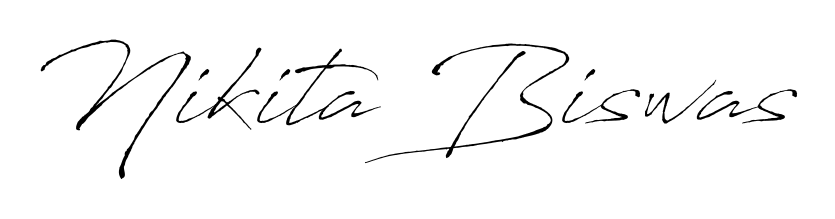 Once you've used our free online signature maker to create your best signature Antro_Vectra style, it's time to enjoy signing your documents with Nikita Biswas name. Nikita Biswas signature style 6 images and pictures png