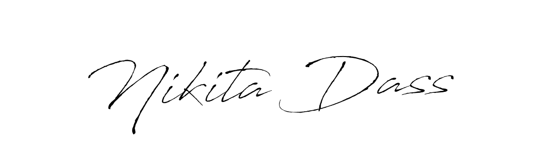 You should practise on your own different ways (Antro_Vectra) to write your name (Nikita Dass) in signature. don't let someone else do it for you. Nikita Dass signature style 6 images and pictures png