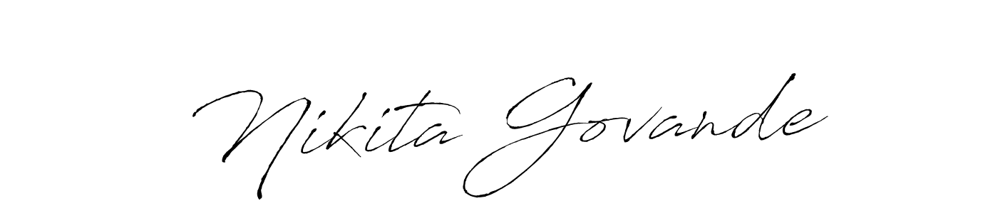 It looks lik you need a new signature style for name Nikita Govande. Design unique handwritten (Antro_Vectra) signature with our free signature maker in just a few clicks. Nikita Govande signature style 6 images and pictures png
