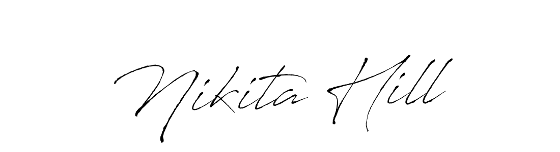 Once you've used our free online signature maker to create your best signature Antro_Vectra style, it's time to enjoy all of the benefits that Nikita Hill name signing documents. Nikita Hill signature style 6 images and pictures png