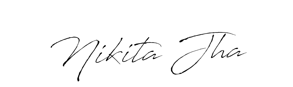 Antro_Vectra is a professional signature style that is perfect for those who want to add a touch of class to their signature. It is also a great choice for those who want to make their signature more unique. Get Nikita Jha name to fancy signature for free. Nikita Jha signature style 6 images and pictures png