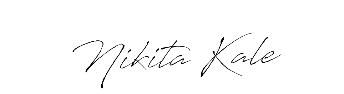 Nikita Kale stylish signature style. Best Handwritten Sign (Antro_Vectra) for my name. Handwritten Signature Collection Ideas for my name Nikita Kale. Nikita Kale signature style 6 images and pictures png