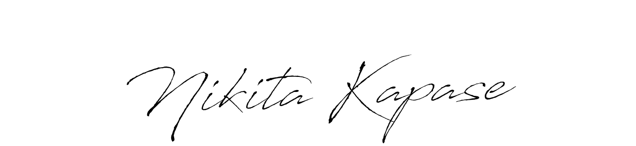 It looks lik you need a new signature style for name Nikita Kapase. Design unique handwritten (Antro_Vectra) signature with our free signature maker in just a few clicks. Nikita Kapase signature style 6 images and pictures png