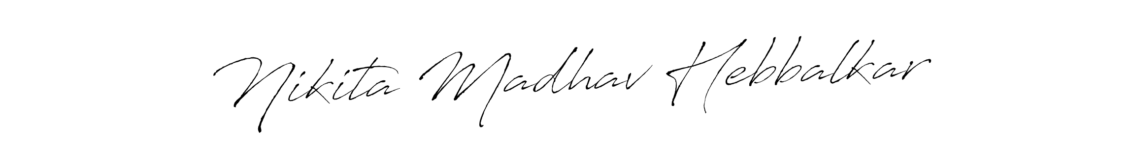 Make a beautiful signature design for name Nikita Madhav Hebbalkar. Use this online signature maker to create a handwritten signature for free. Nikita Madhav Hebbalkar signature style 6 images and pictures png