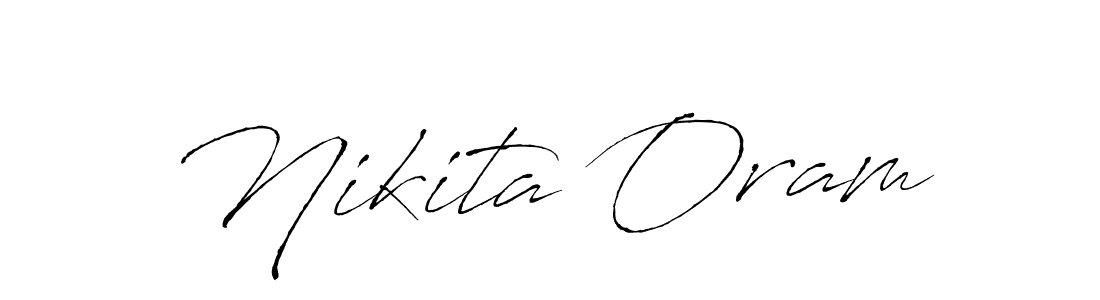 You should practise on your own different ways (Antro_Vectra) to write your name (Nikita Oram) in signature. don't let someone else do it for you. Nikita Oram signature style 6 images and pictures png